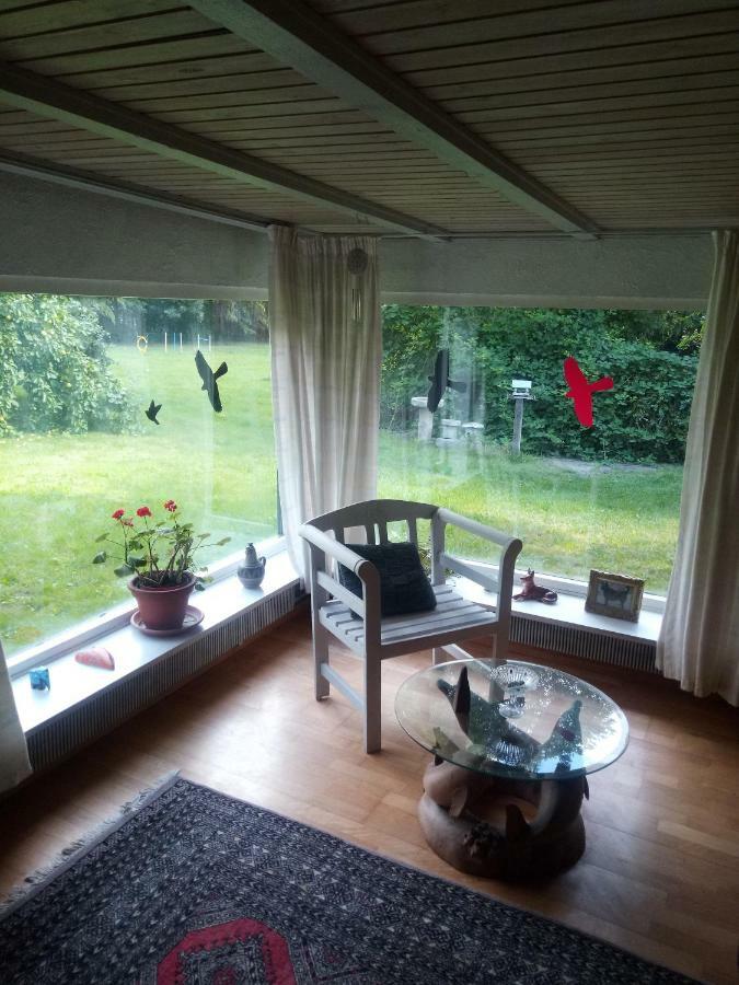 Вілла Feriehus Strataekt Bindingsvaerksidyl Марібо Екстер'єр фото