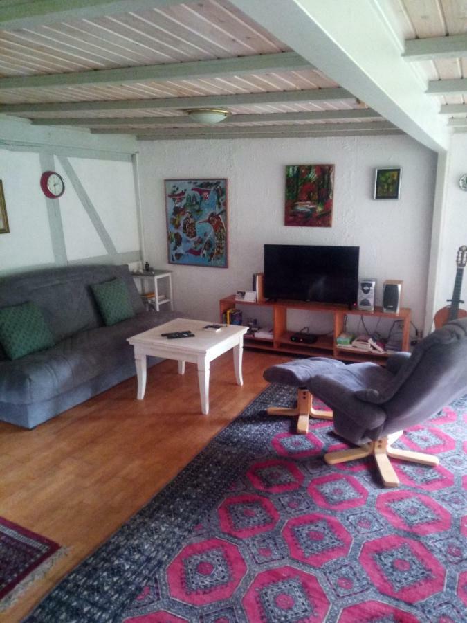 Вілла Feriehus Strataekt Bindingsvaerksidyl Марібо Екстер'єр фото
